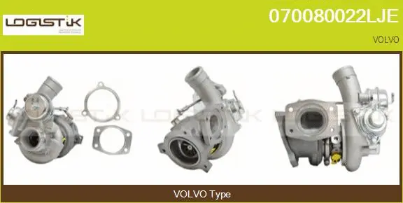 Turbocompresseur, suralimentation LGK 070080022LJE