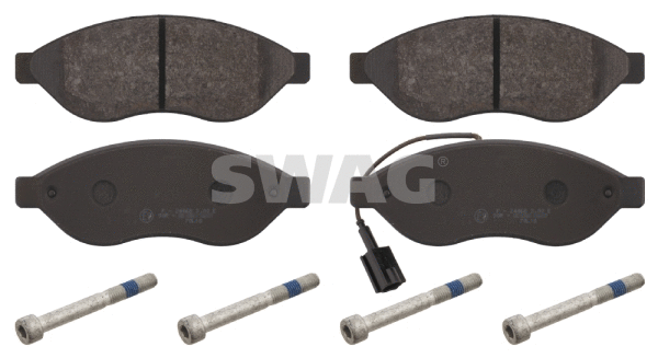 Kit de plaquettes de frein, frein à disque SWAG 62 91 6716