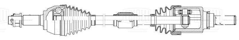 Arbre de transmission TRIALLI AR 1420