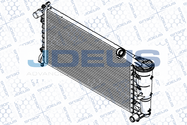 Radiateur, refroidissement du moteur JDEUS RA0360140