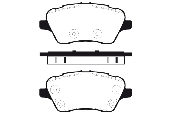 Kit de plaquettes de frein, frein à disque RAICAM RA.0990.0