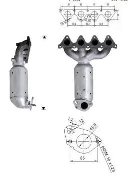 Catalyseur VEGAZ GmbH HUK-319