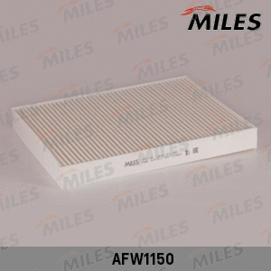 Filtre, air de l'habitacle MILES AFW1150