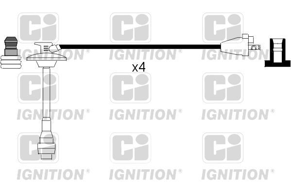 Kit de câbles d'allumage QUINTON HAZELL XC634