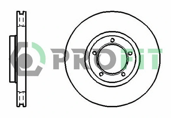 Disque de frein PROFIT 5010-0848