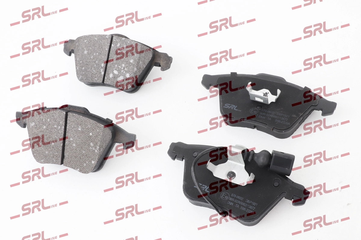 Kit de plaquettes de frein, frein à disque SRLine S70-0602