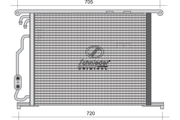 Condenseur, climatisation SCHNIEDER AUTOTECH BZS85.00011