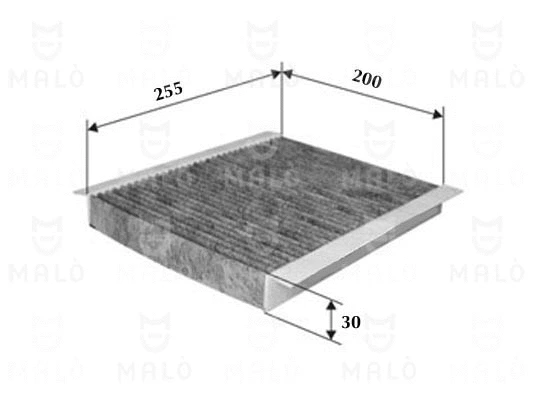 Filtre, air de l'habitacle AKRON-MALÒ 1530622