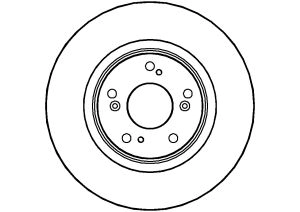 Disque de frein ABTEX BD1107V