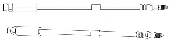 Flexible de frein CEF 512915