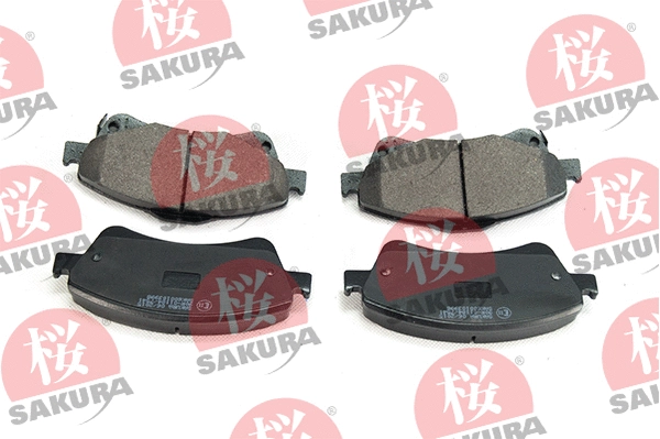 Kit de plaquettes de frein, frein à disque SAKURA 600-10-3998