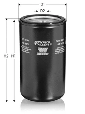 Filtre à carburant TECNECO FILTERS GS97/2