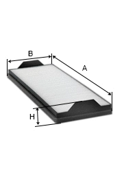Filtre, air de l'habitacle SAMPIYON FILTER CK 0126