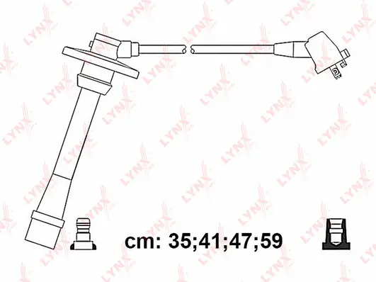 Kit de câbles d'allumage LYNXAUTO SPC7570