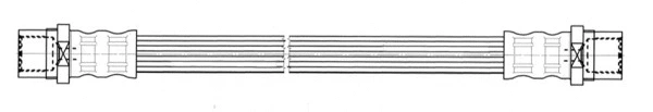 Flexible de frein CEF 512532