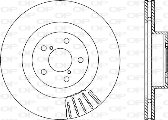Disque de frein OPEN PARTS BDR1819.20