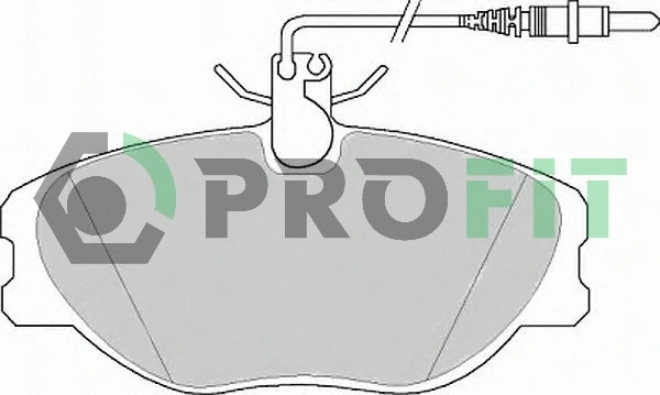 Kit de plaquettes de frein, frein à disque PROFIT 5000-1000