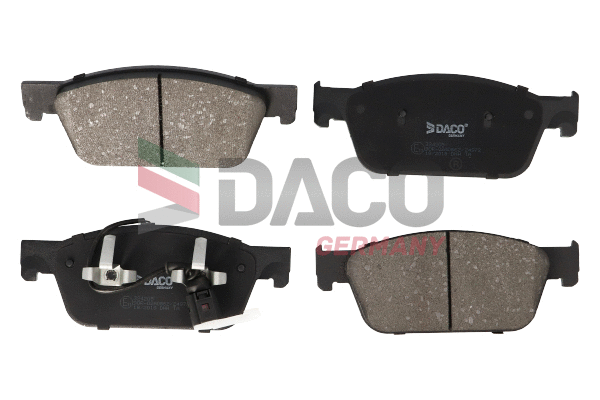 Kit de plaquettes de frein, frein à disque DACO Germany 324205