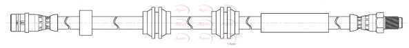Flexible de frein APEC HOS4252