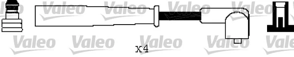 Kit de câbles d'allumage VALEO 346324