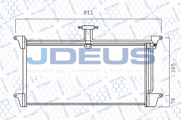 Condenseur, climatisation JDEUS 741M04