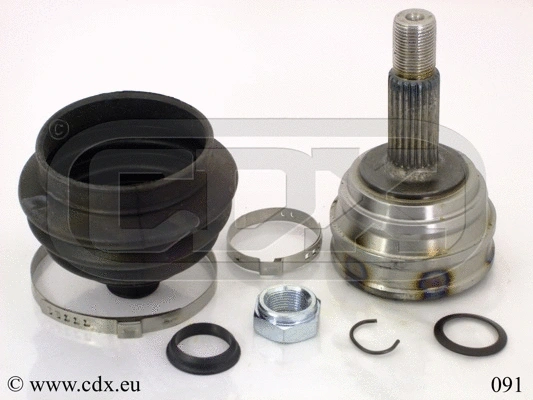 Jeu de joints, arbre de transmission CDX 091