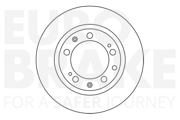 Disque de frein EUROBRAKE 5815205601