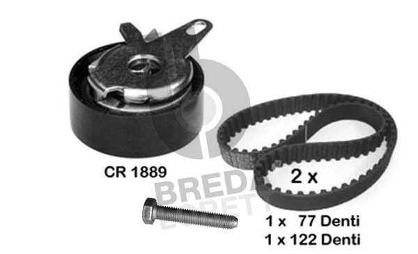 Kit de courroie crantée BREDA LORETT KCD0070