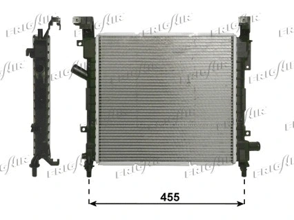 Radiateur, refroidissement du moteur FRIGAIR 0105.3079