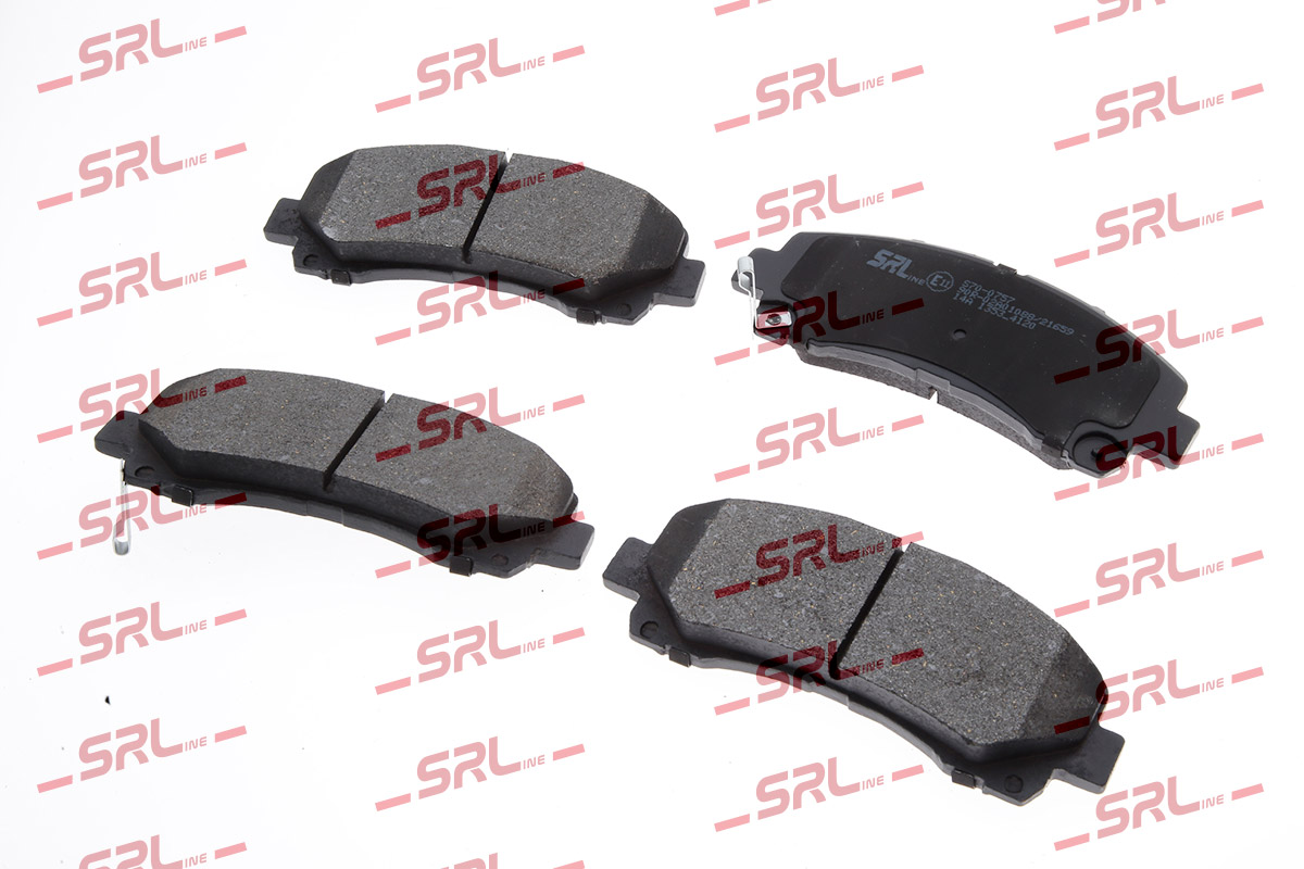 Kit de plaquettes de frein, frein à disque SRLine S70-0757
