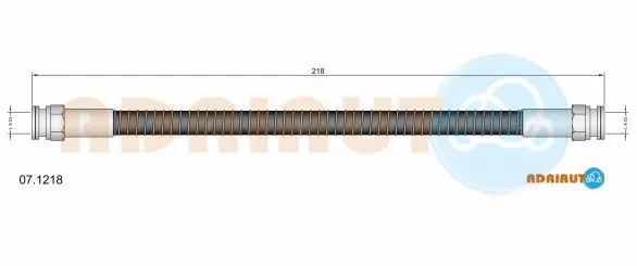Flexible de frein ADRIAUTO 07.1218