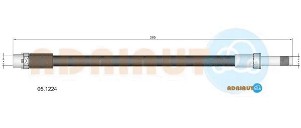 Flexible de frein ADRIAUTO 05.1224