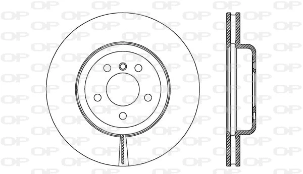 Disque de frein OPEN PARTS BDR2748.20