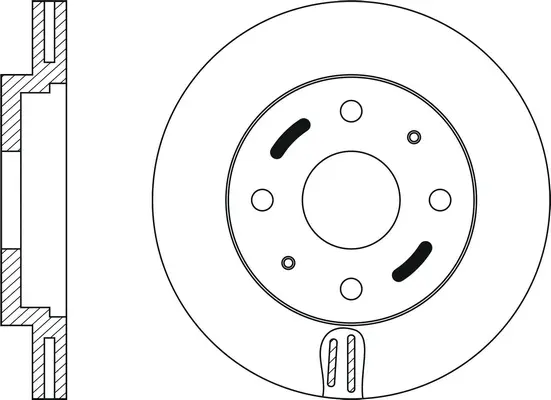 Disque de frein FIT FR0227V