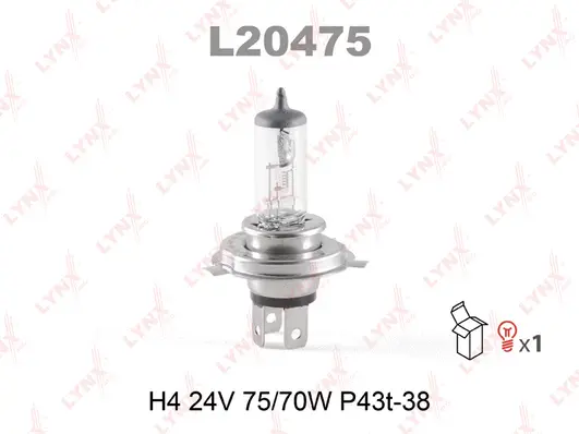 Ampoule, projecteur principal LYNXAUTO L20475