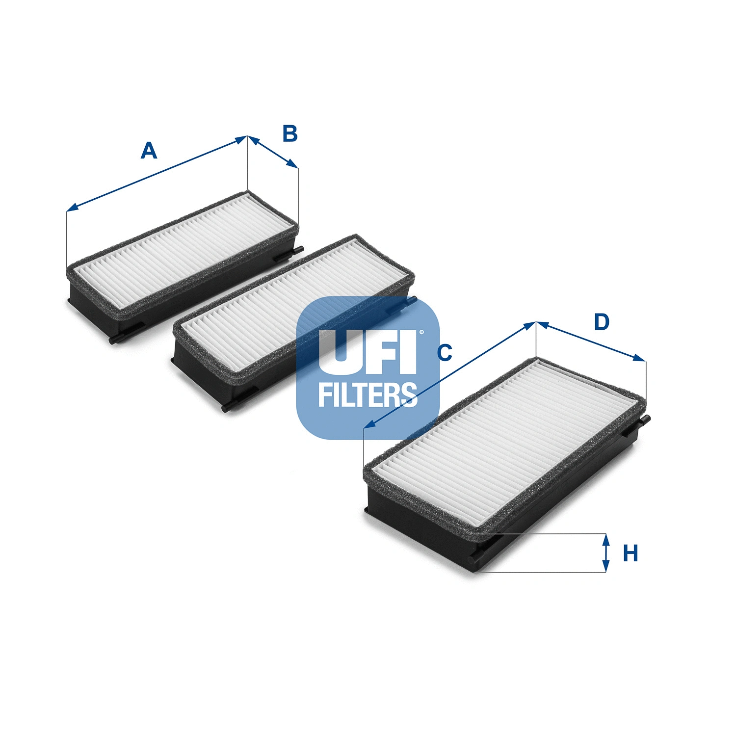 Filtre, air de l'habitacle UFI 53.070.00
