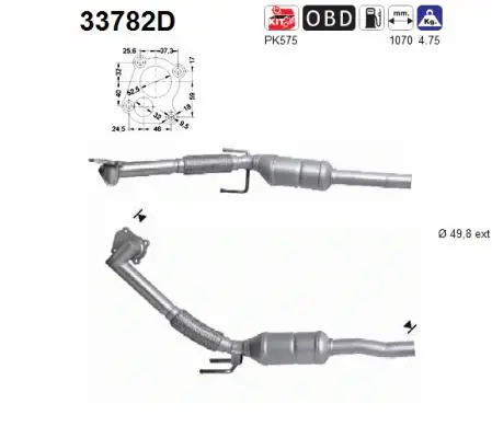 Catalyseur AS 33782D