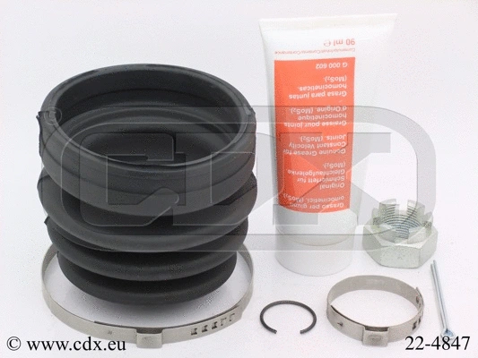 Jeu de joints-soufflets, arbre de commande CDX 22-4847