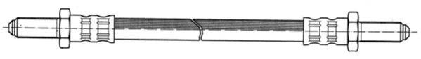 Flexible de frein CEF 510249
