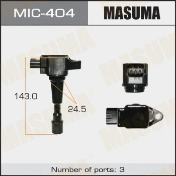 Bobine d'allumage MASUMA MIC-404