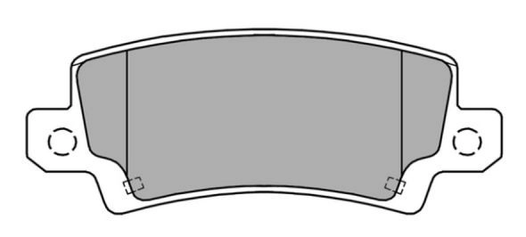 Kit de plaquettes de frein, frein à disque FREMAX FBP-1364