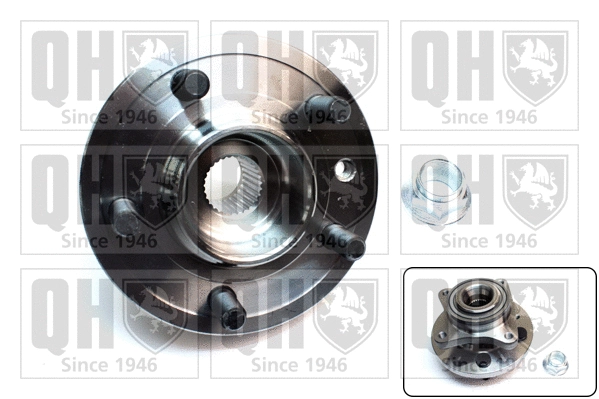 Kit de roulements de roue QUINTON HAZELL QWB1491