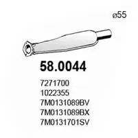 Catalyseur ASSO 58.0044