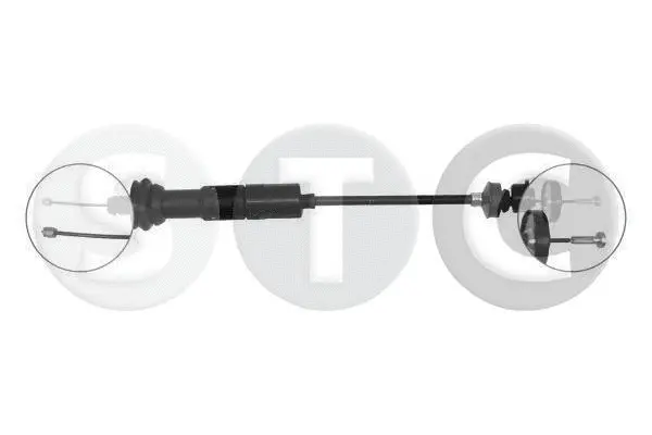 Tirette à câble, commande d'embrayage STC T480037