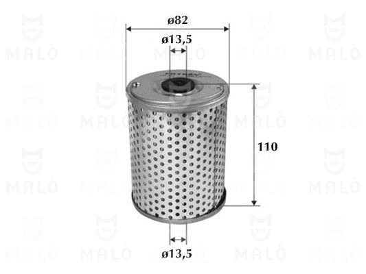 Filtre hydraulique, direction AKRON-MALÒ 1510184