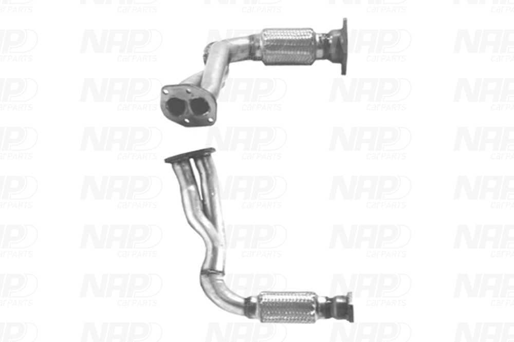 Tuyau d'échappement NAP carPARTS CAF10534