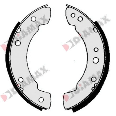 Jeu de mâchoires de frein DIAMAX N01181