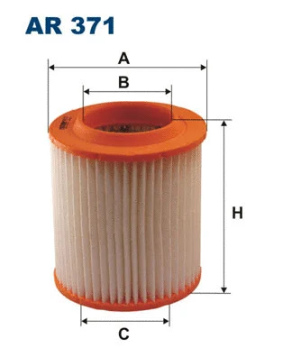 Filtre à air FILTRON AR 371