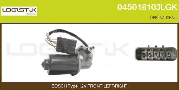 Moteur d'essuie-glace LGK 045018103LGK