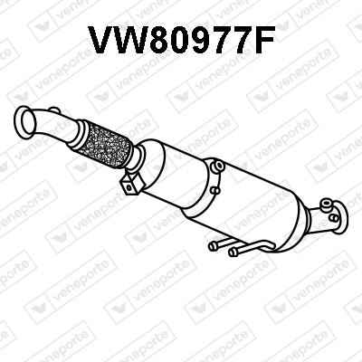 Filtre à particules / à suie, échappement VENEPORTE VW80977F